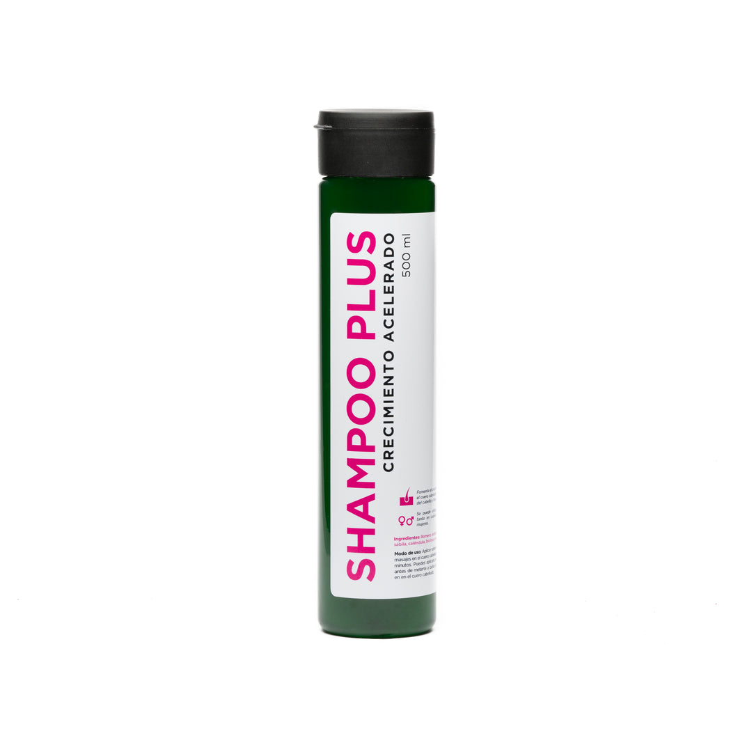Shampoo Plus con Minoxidil 500 ML